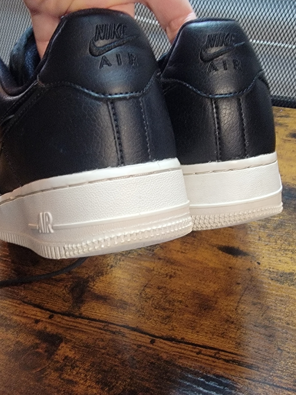 Nike Air Force 1 Low - Black Iridescent - Picture 4 of 10